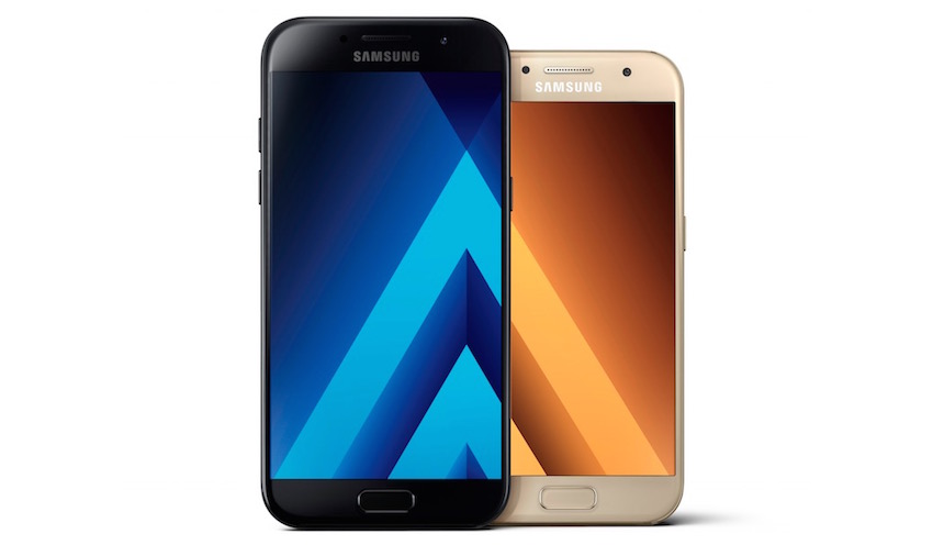 Das Galaxy A5 (2017) und das Galaxy A3 (2017) bieten als neue Modelle der beliebten Galaxy A-Serie Premiumgehäuse aus Glas und Metall sowie hochwertige Kameratechnologie