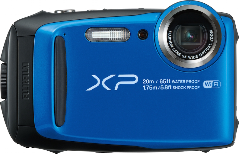 Ob Skifahren, Moutainbiking, Klettern oder Strandurlaub – die neue Outdoor-Kamera FUJIFILM FinePix XP120 ist für jedes Abenteuer zu haben.