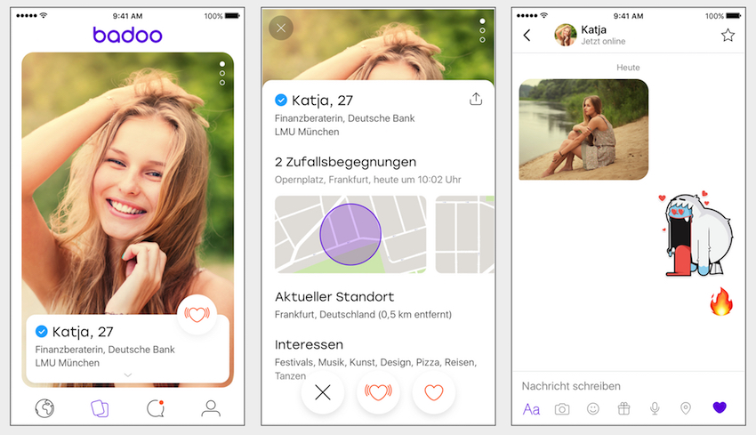 Speichern badoo chat verlauf Badoo nachrichten