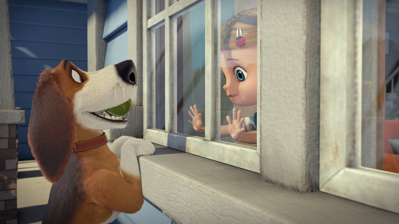 Das beschauliche Leben des kleinen Beagles Ozzy wird von jetzt auf gleich völlig auf den Kopf gestellt. (© Splendid Film)