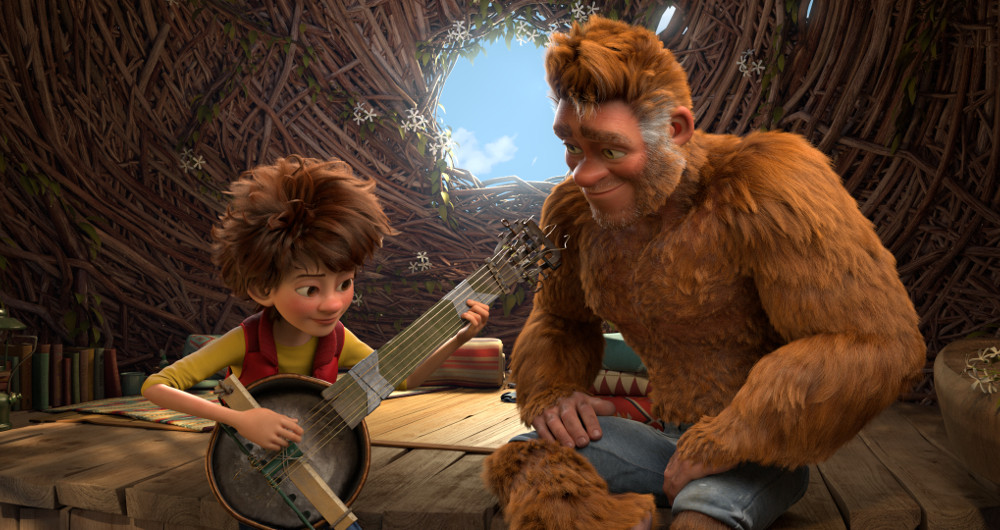Überraschung! Adams Vater ist der legendäre Bigfoot! (© Studiocanal)