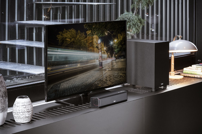 Selbst bei minimalem Platzangebot kann Heimkino-Atmosphäre erlebt werden - wie die Teufel Cinebar One+ beweist.