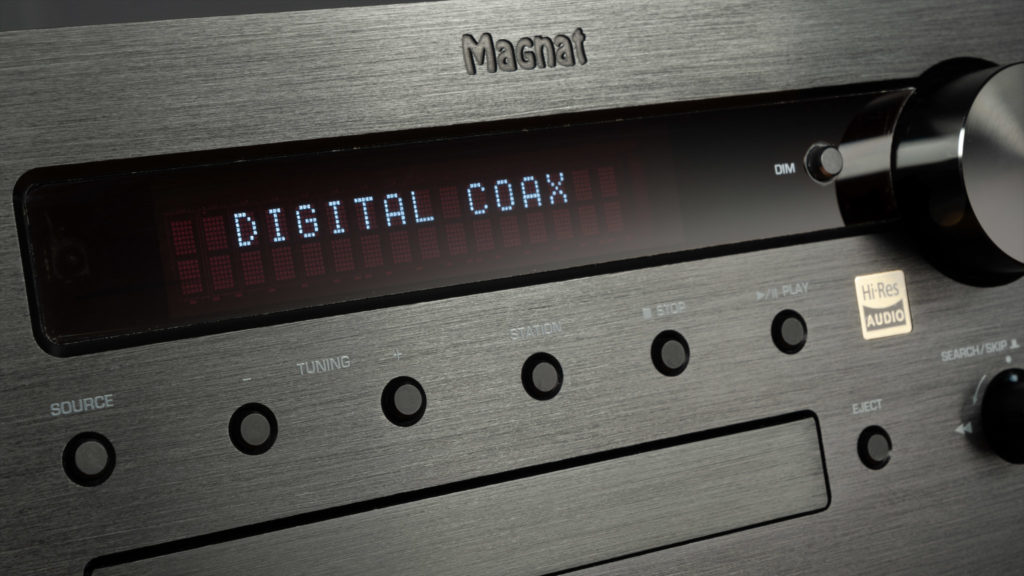 Magnat MC 100 | Kompakter High-End Stereo CD-Receiver mit Hi-Res Qualität | CD, DAB+, FM, Bluetooth®, Audiostandard Qualcomm® aptX(TM) - schwarz 399,00 € Ähnliche Produkte