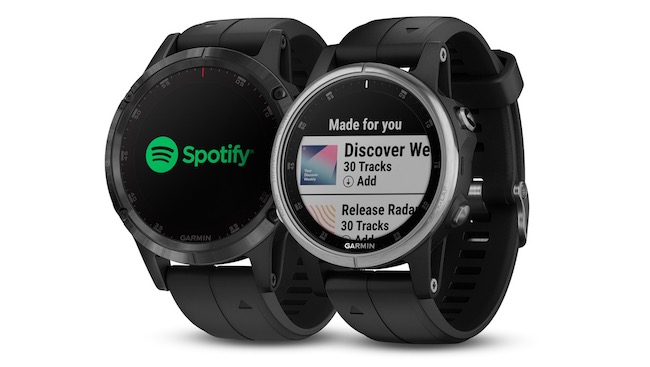 garmin spotify fenix 5