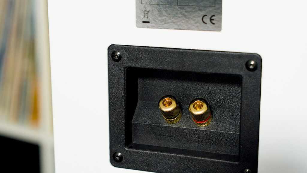 Das Anschluss-Terminal der Classic 3 ist bewusst in Single-Wiring-Ausführung gehalten.
