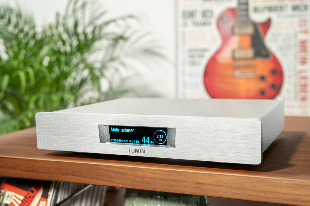 Kompakt und modern eröffnet der Lumin U1 Mini eine ganz neue HiFi-Dimension.