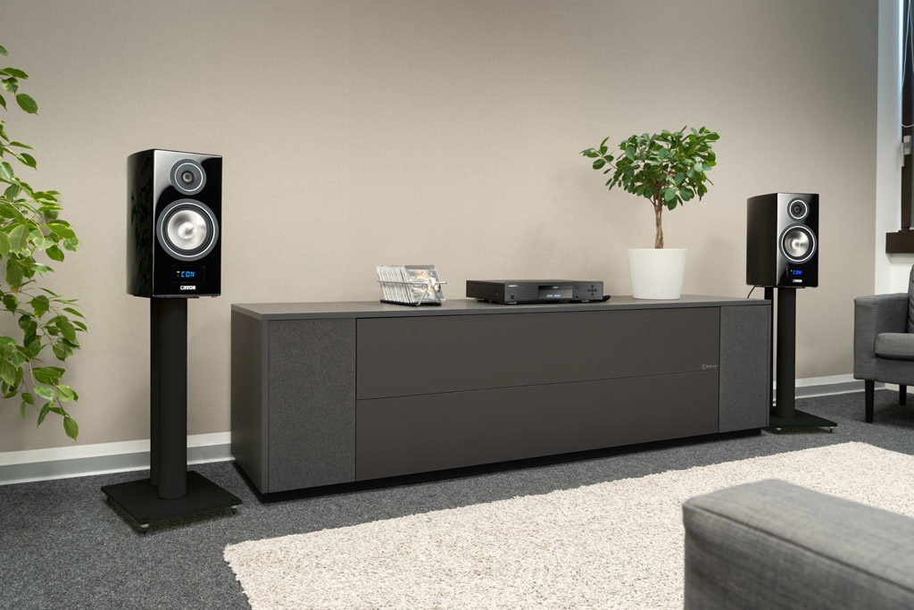 Die Canton Smart Vento 3 wirken auf den ersten Blick wie simple Aktiv-Lautsprecher, verkörpern aber tatsächlich ein vollwertiges HiFi-System.
