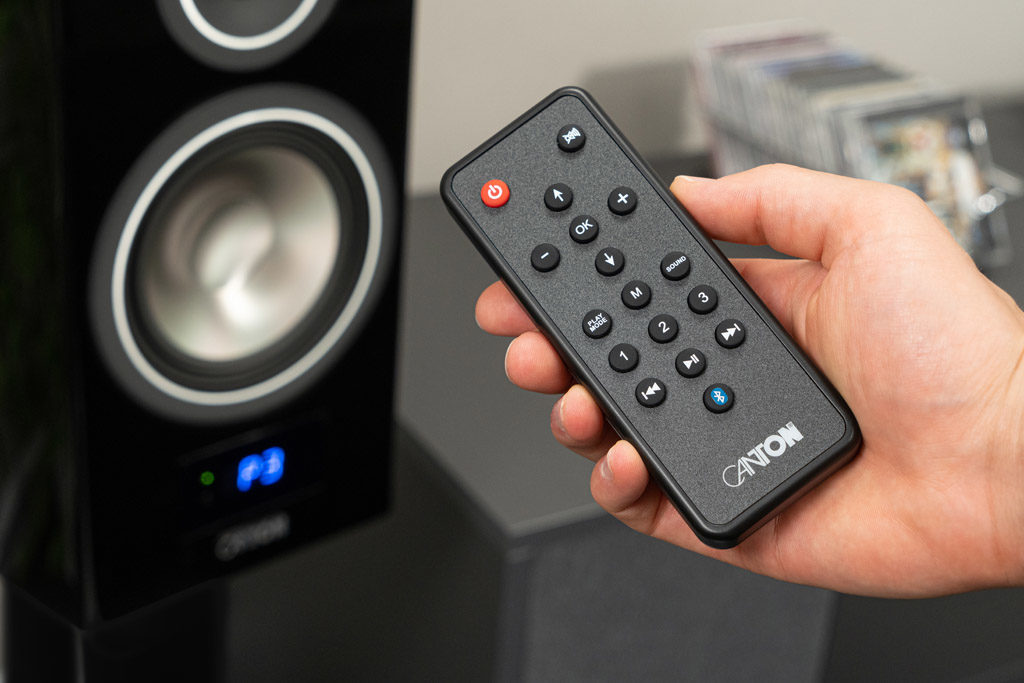 Zur Ausstattung der Smart Vento 3 gehört natürlich auch eine handliche Fernbedienung.