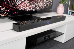 Dank Dolby Atmos lässt die Smart Soundbar 10 den Zuschauer Filme ganz neu erleben.