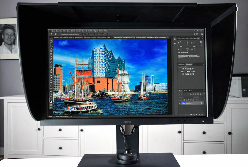 BenQ SW271C – 27 Zoll-Profi-Monitor für Fotografen mit 4K/UHD, HDR und ...