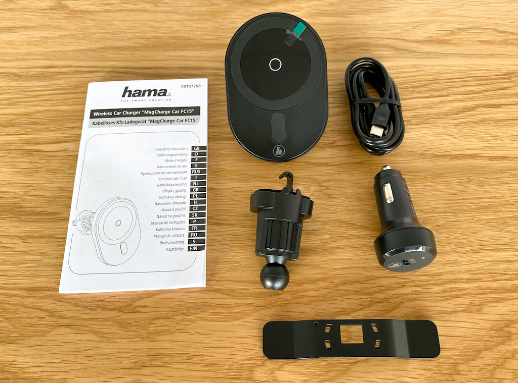 Hama MagCharge Car – flexibler iPhone 12-Halter mit „kabelloser