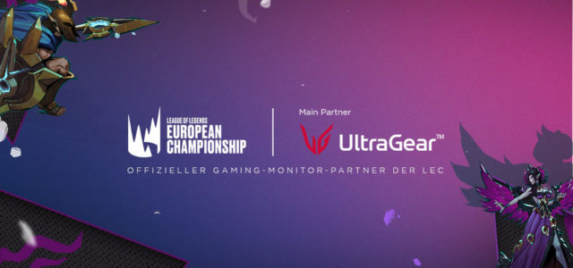 LG UltraGear ist Gaming-Monitor-Partner der League of Legends European Championship