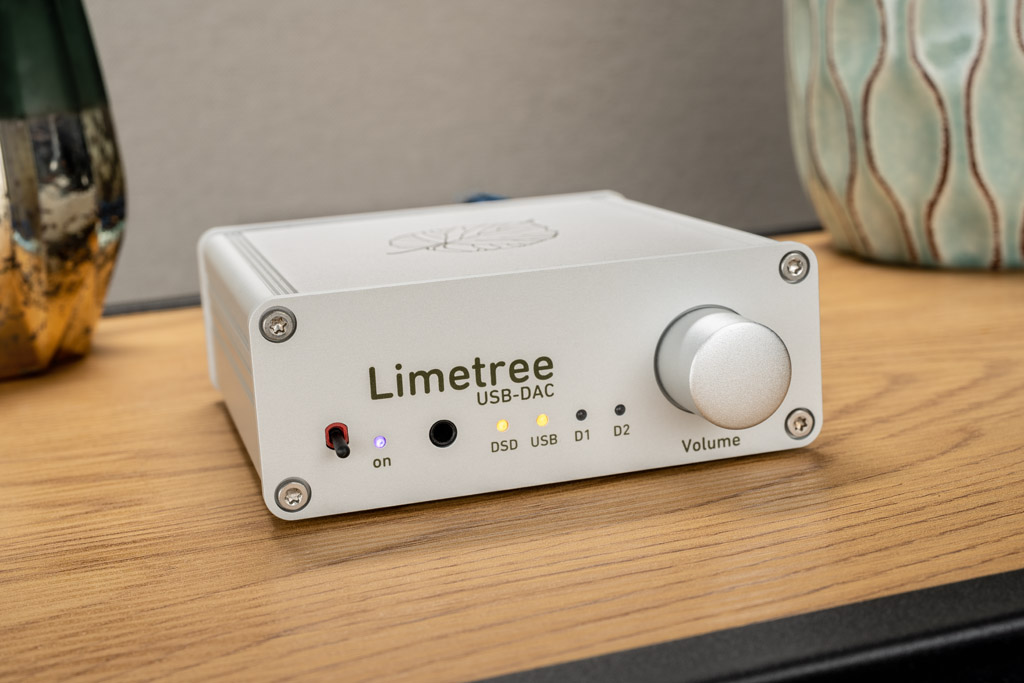 Kompakte Kompetenz: Der handgroße Lindemann Limetree USB-DAC ist Konverter, Kopfhörerverstärker und Vorverstärker in einem.