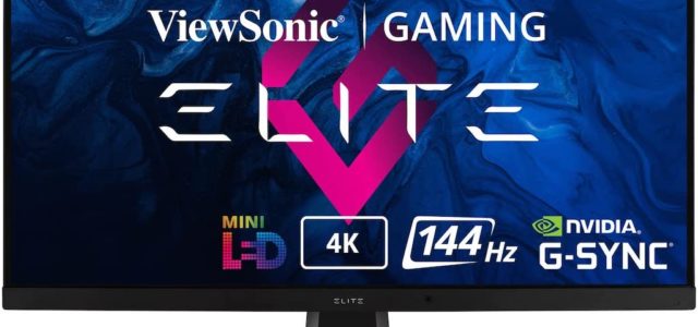 Schnell, scharf und lichtstark – ViewSonic launcht mit XG321UG Spitzenmodell der ELITE Gaming-Serie