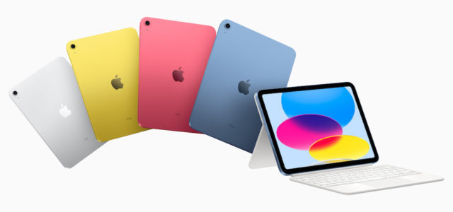 Apple stellt komplett neu gestaltetes iPad in vier lebendigen Farben vor