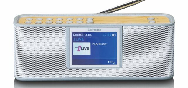 Digitalradio aus Bambus, Weizenfaser und mit kunststofffreier Verpackung – Das Lenco PDR-046GY