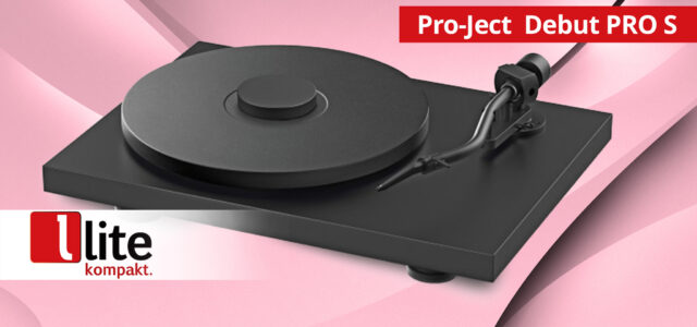 Pro-Ject Debut PRO S – Plug-and-Play-Plattenspieler für anspruchsvolle Vinyl-Einsteiger