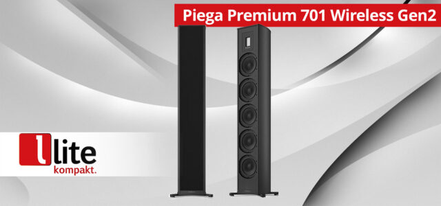 Piega Premium 701 Wireless GEN2 – Aktivlautsprecher im eleganten Aluminium-Kleid
