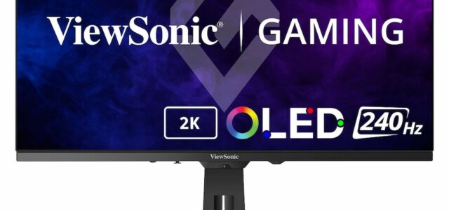 ViewSonic launcht erstmals Gaming-Monitor mit OLED-Display