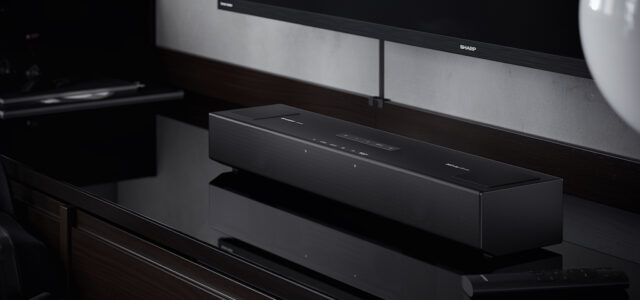 Sharp präsentiert seine bisher kompakteste und günstigste Dolby Atmos Soundbar