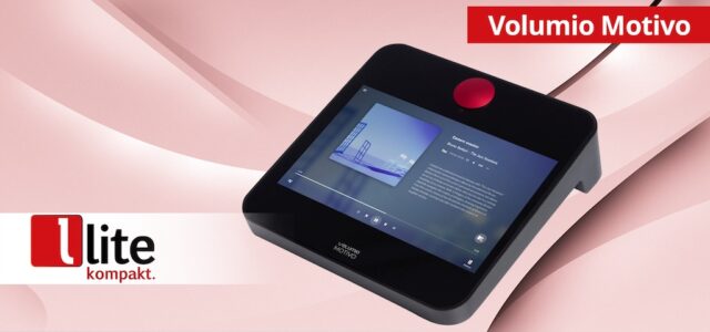 Volumio Motivo – Touchscreen-Streamer für Anlage und Kopfhörer