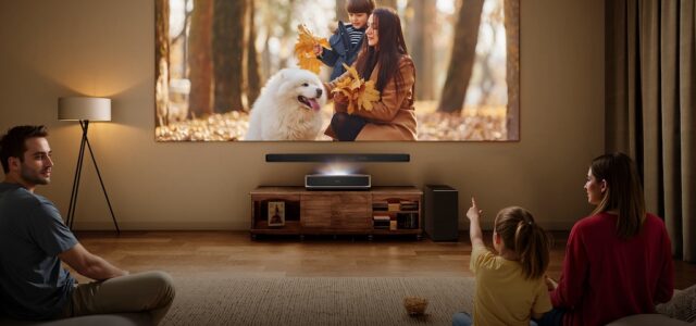 Großes Kino: Hisense präsentiert neuen Laser-Projektor für 80-150 Zoll