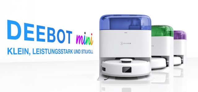 Style trifft Smartness: ECOVACS bringt mit dem neuen DEEBOT mini Design, Leistung und Leichtigkeit in den Alltag