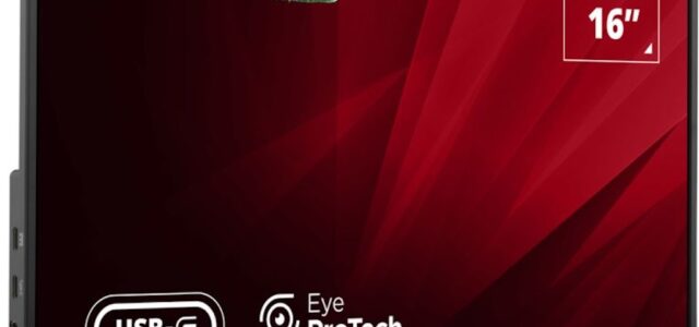 Ideal für unterwegs – ViewSonic erweitert Display-Portfolio um tragbaren 16-Zoll-Monitor mit USB-C