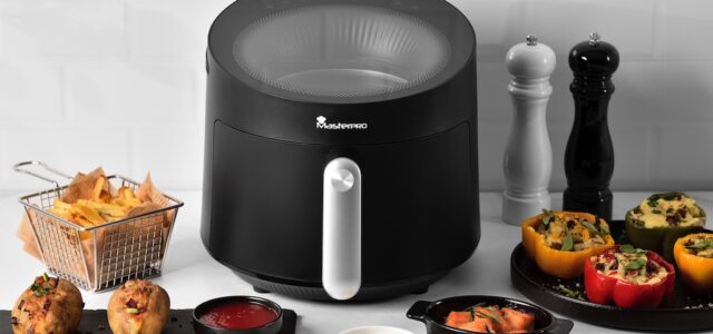 MasterPRO Airfryer Rocket Cyclone 500: Kompakte Power trifft auf Präzision für kleine und große Küchen