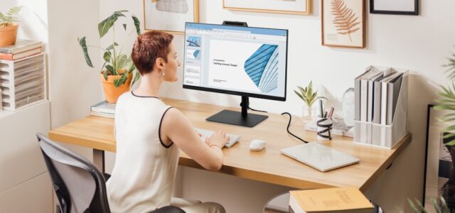 ViewSonic präsentiert VG2441V für mehr Effizienz am Arbeitsplatz – 24 Zoll Monitor mit Full-HD, Windows Hello und USB-C-Docking