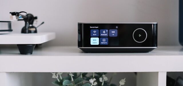 WiiM Amp Ultra. Kompakt. Smart. Klangstark.