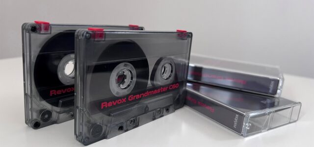 Es geht wieder los: Leerkassetten jetzt bei Revox verfügbar