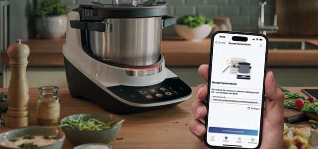 Bosch Cookit revolutioniert das Kochen mit innovativem Al Recipe Converter