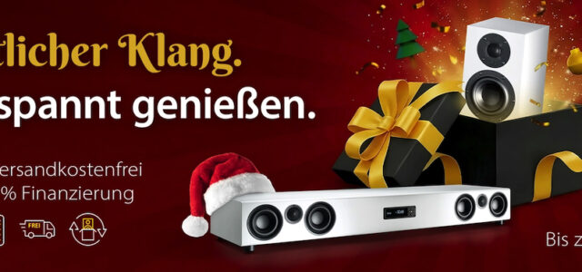 Nubert bietet entspanntes Shopping mit 0%-Finanzierung und kostenlosem Versand