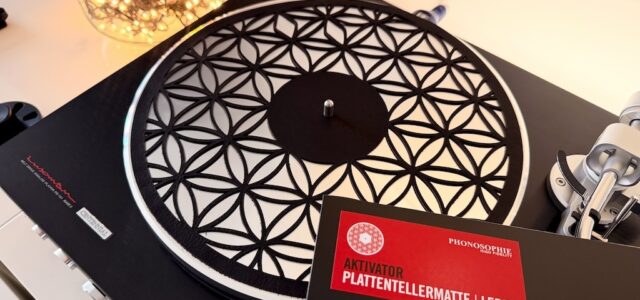 Phonosophie Plattentellermatte Leder: Feinarbeit für anspruchsvolle Vinyl-Liebhaber