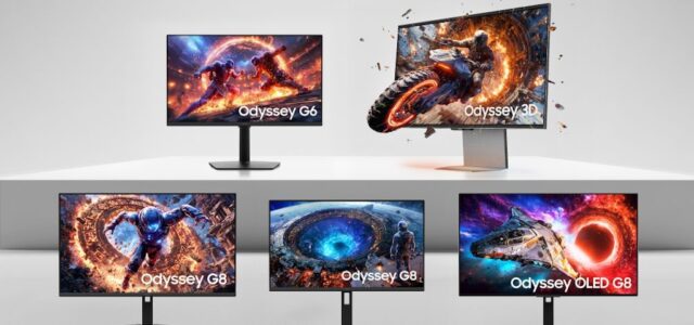 Samsung präsentiert neue Odyssey Gaming-Monitor-Serie