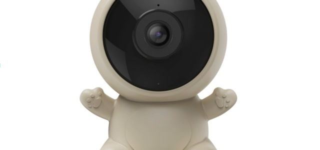 Smarte Überwachungskamera im Teddy-Design
