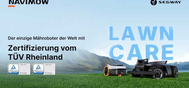 Segway Navimow Rasenmähroboter setzen neuen Maßstab im Rasenschutz