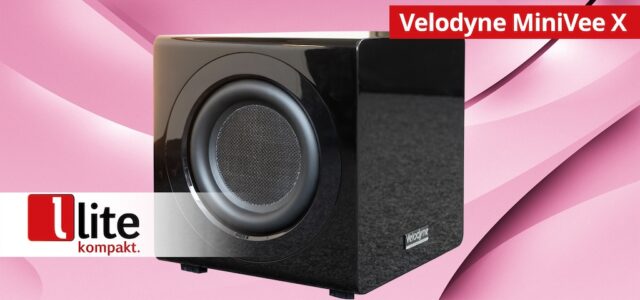Basswunder fürs Wohnzimmer: Velodyne MiniVee X