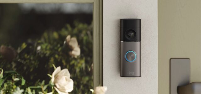 Ring stellt erste akkubetriebene 4K-Videotürklingel vor