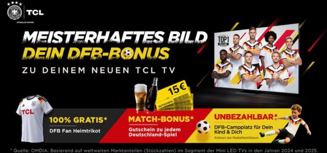 Großbild statt Smartphone: Fußball-Events bringen den Fernseher zurück