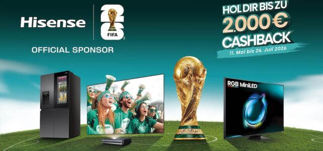Für Stadion-Feeling zu Hause: Die Technik Highlights von Hisense