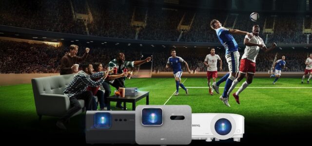 Stadion-Feeling zuhause: BenQ startet Beamer-Aktion